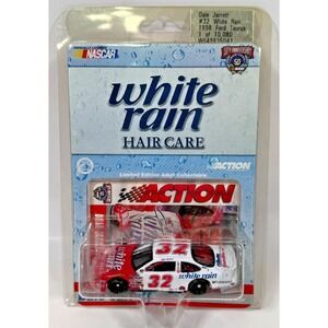 Action Dale Jarrett 1:64 White Rain 1998 Ford Taurus NASCAR 50th Anniversary Car